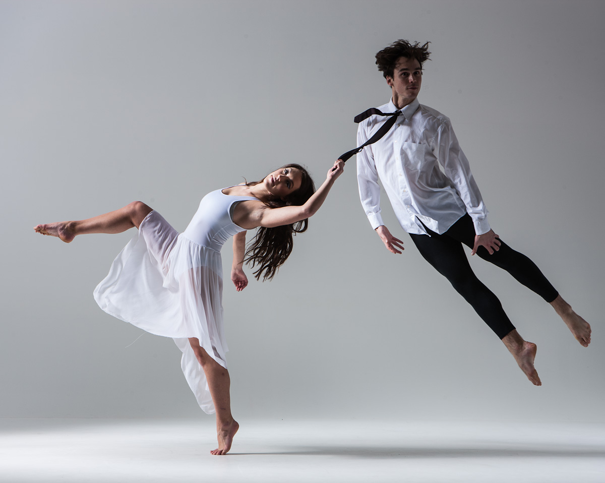 Photo of Ben Skinner and Emily Greenfield by David Bonham, taken as part of a workshop with Nicola Selby, 2012